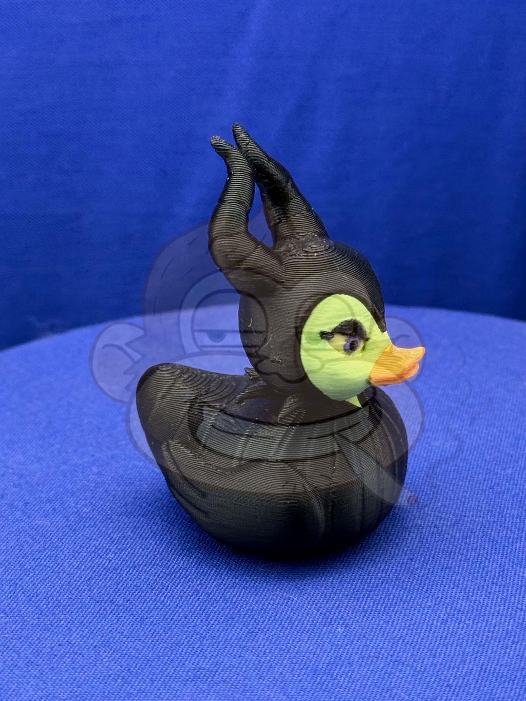 Maleficent Duck: 3D Printed Jeep Ducking Collectible