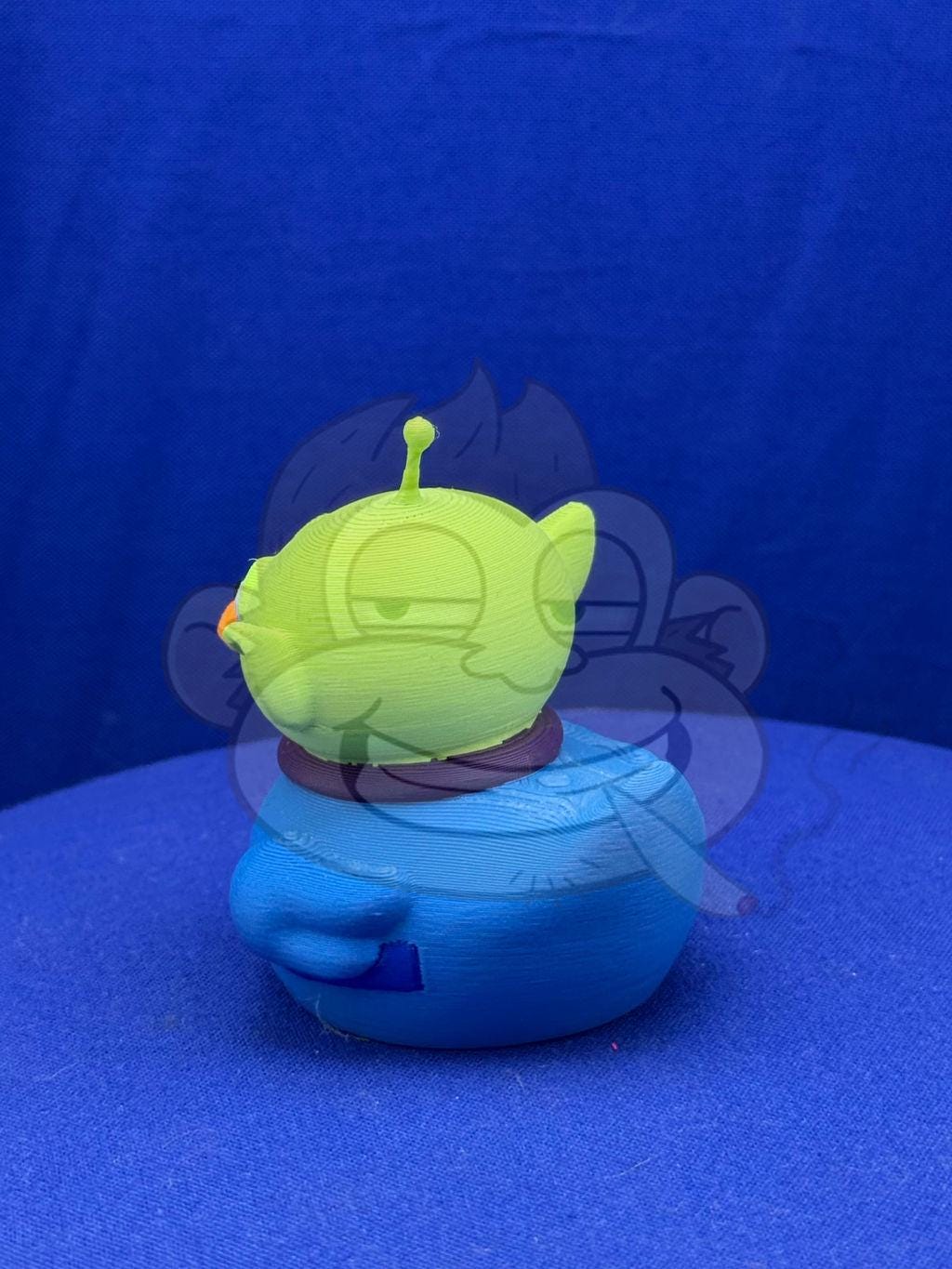 Little Green Alien Duck - Jeep Ducking Character for Collectors