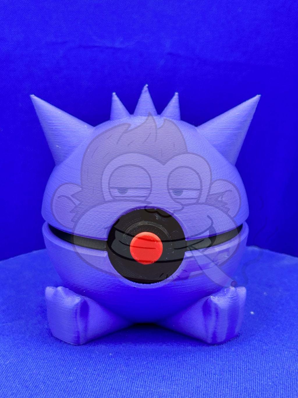 Gengar Pokeball - Purple Pokeball -  Durable Design - Pokémon