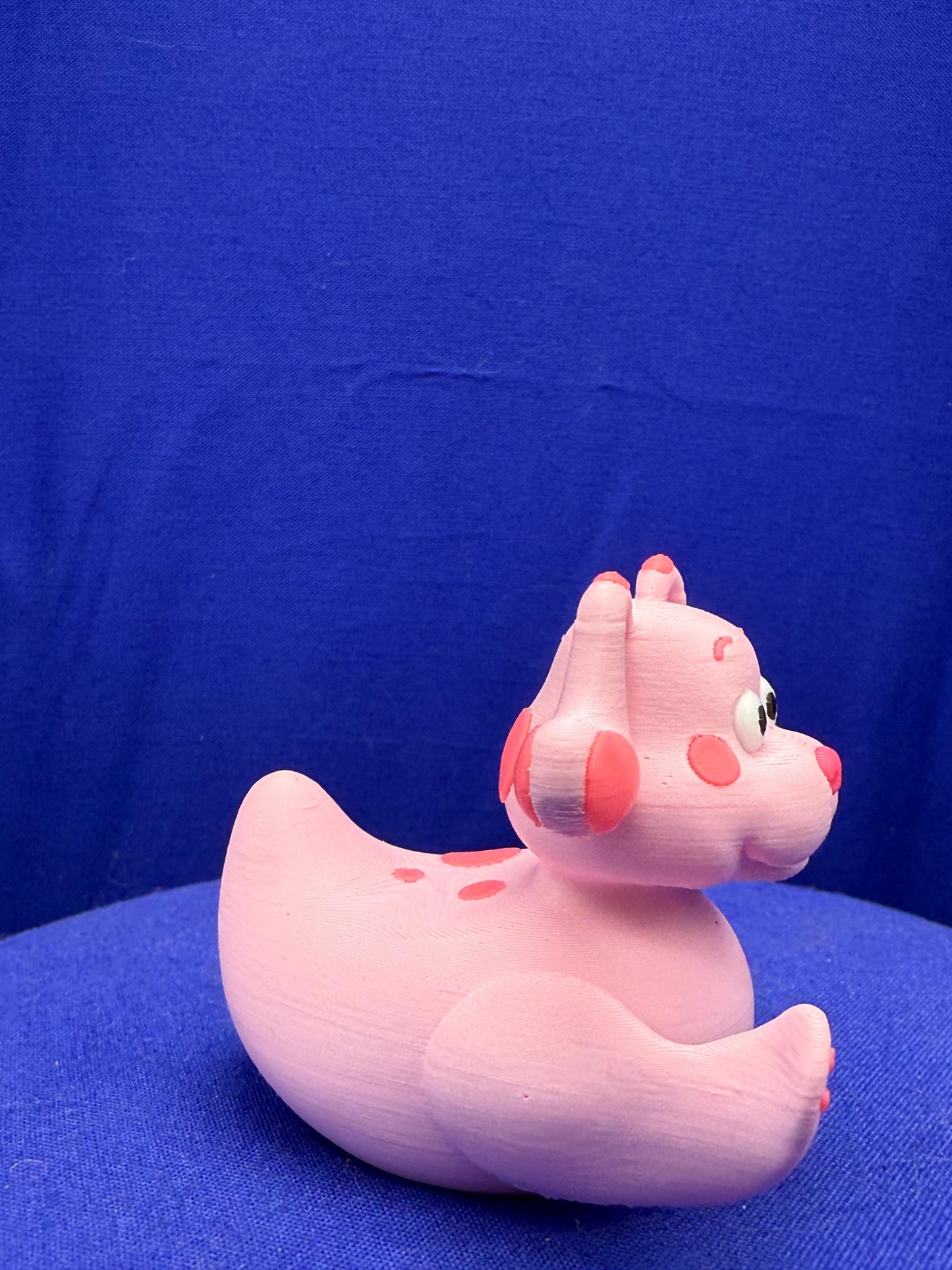 Magenta Duck Jeep Ducking Charm: 3D Printed PLA Collector's Item