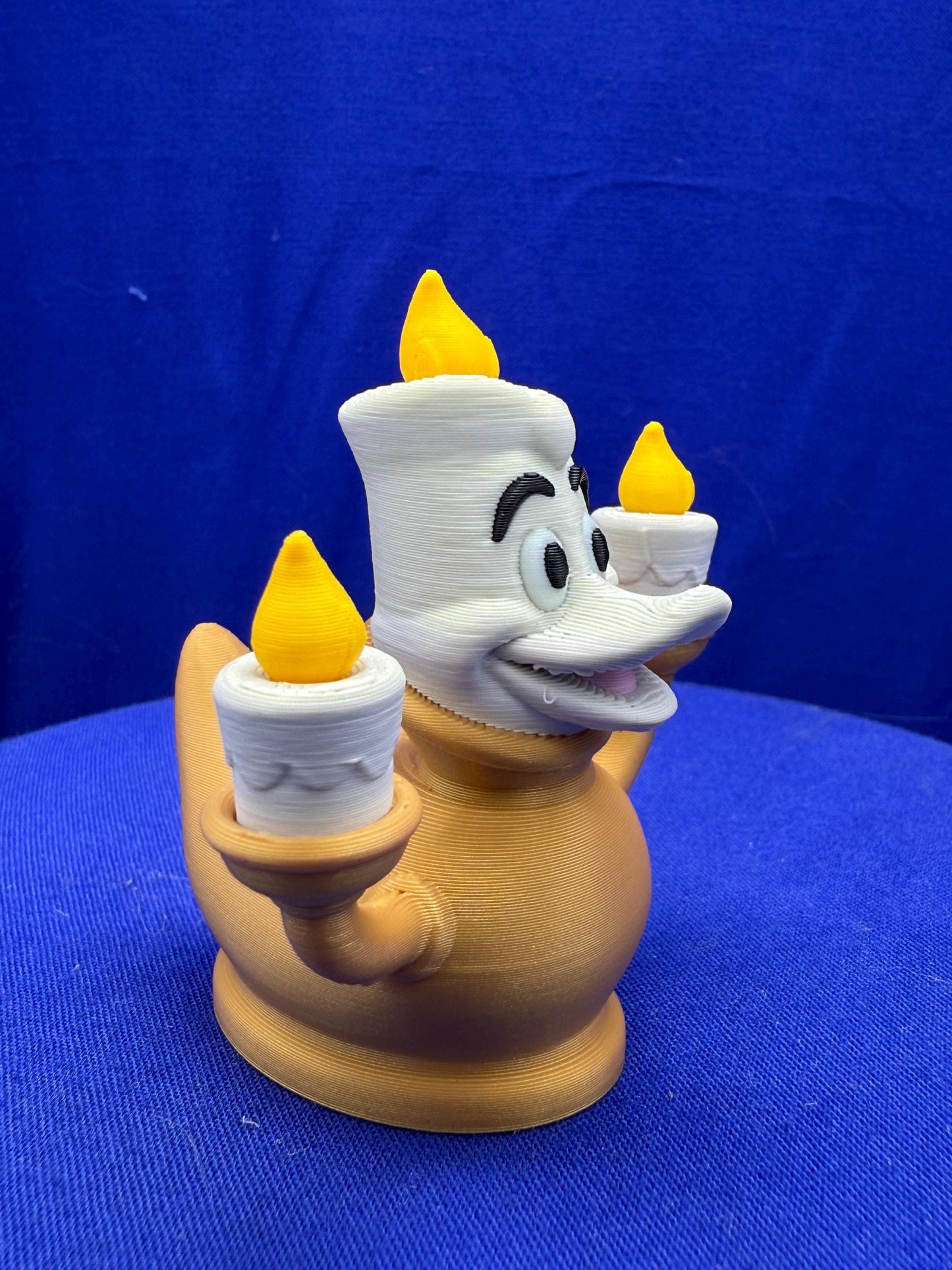 Lumière Duck - 3D Printed - Jeep ducking Beauty and the Beasty