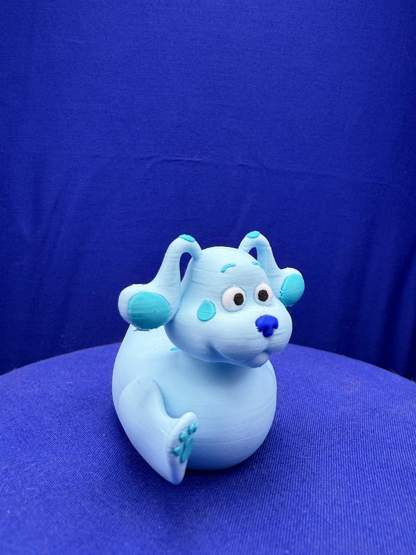 Blue Duck Jeep Ducking: 3D Printed PLA Figurine
