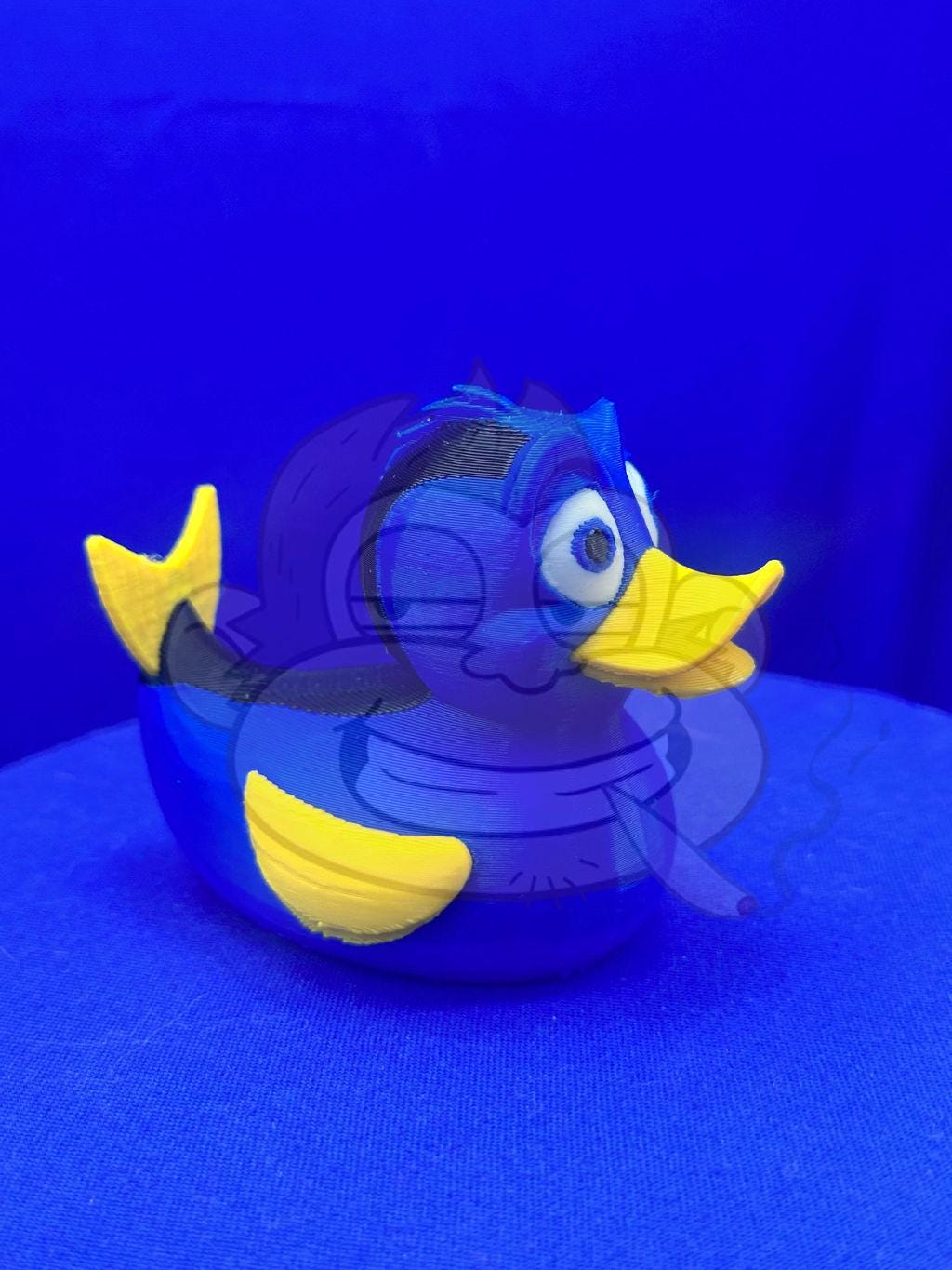 DoryDuck  - 3D Printed - Jeep ducking - Finding Nemo duck inspired - cruising duck