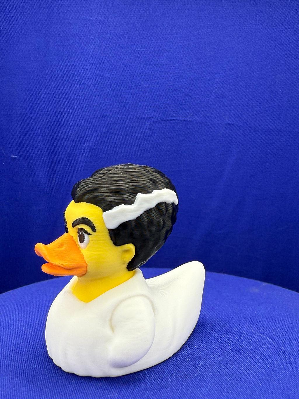 Bride of Frankenstein Duck: 3D Printed Jeep Ducking Collectible