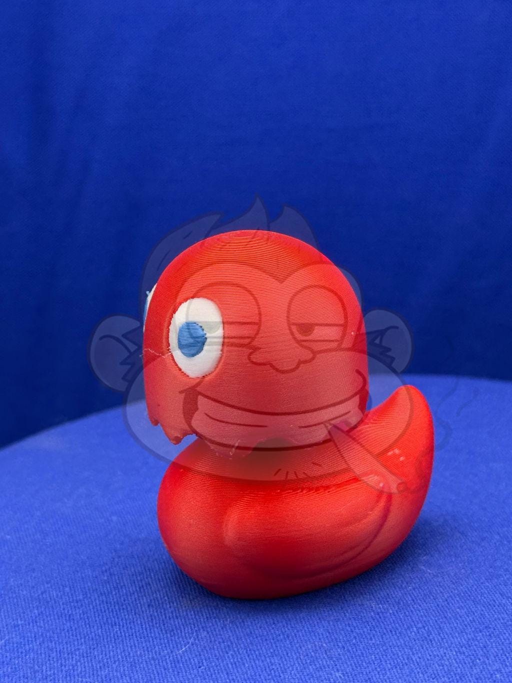 Blinky Pac-Man Duck: 3D Printed Jeep Ducking Collectible