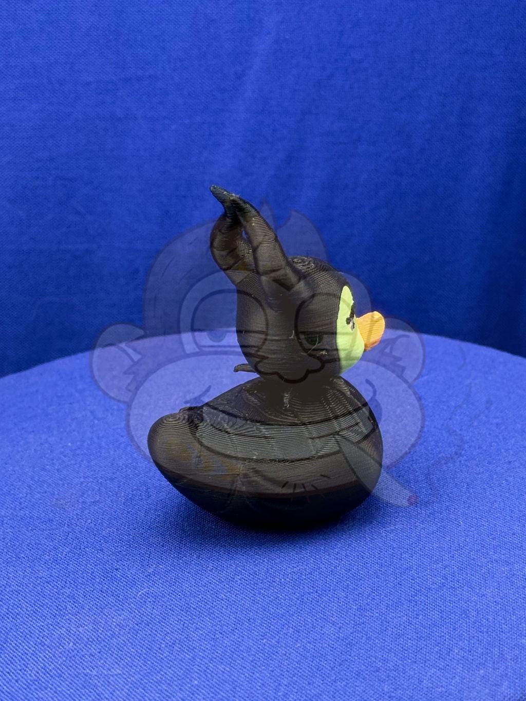 Maleficent Duck: 3D Printed Jeep Ducking Collectible