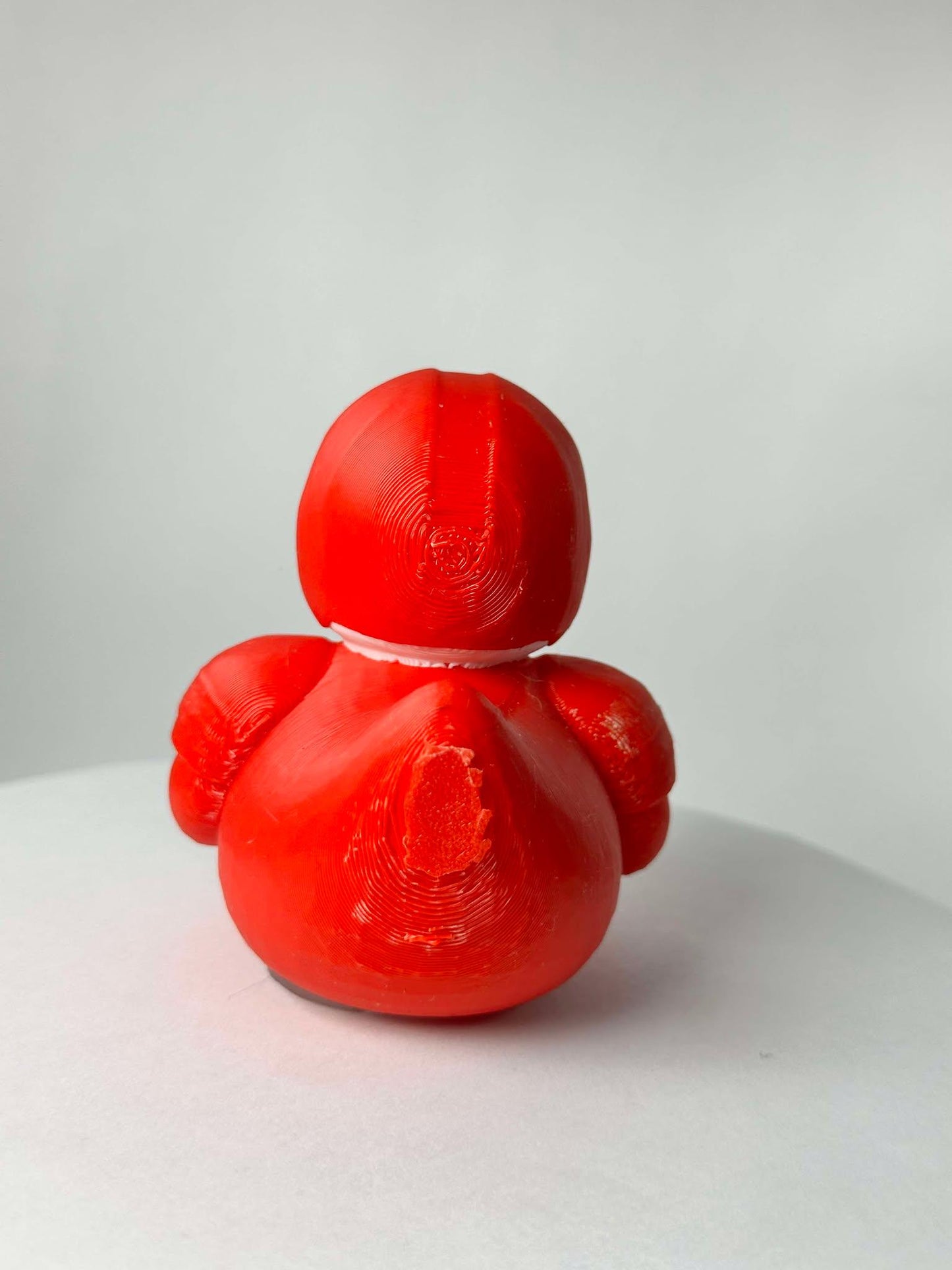 Chiefs Duck NFL Inspired Design - red Duck with NFL Logo, Fun and Engaging Collectible for Chiefs Fans
