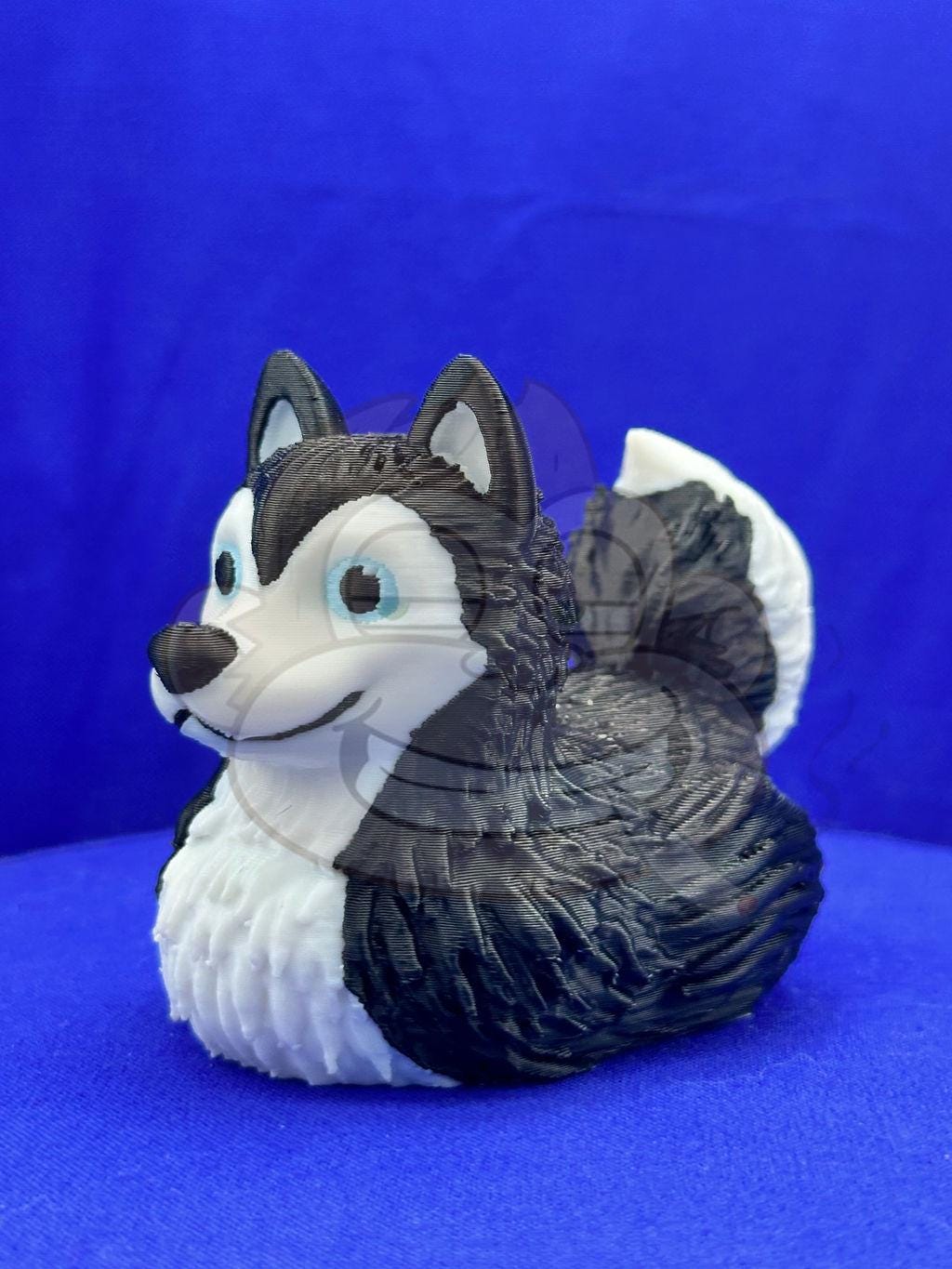 Husky Duck: Jeep Ducking PLA Figurine