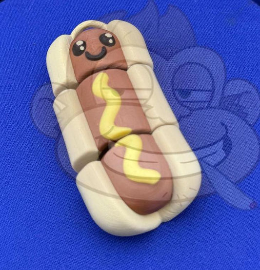Hot Dog Flexi with Mustard - Ant Design