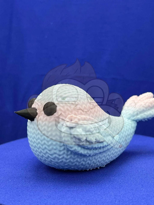 Knitted Bird Decor - Cotton Candy Limited Edition