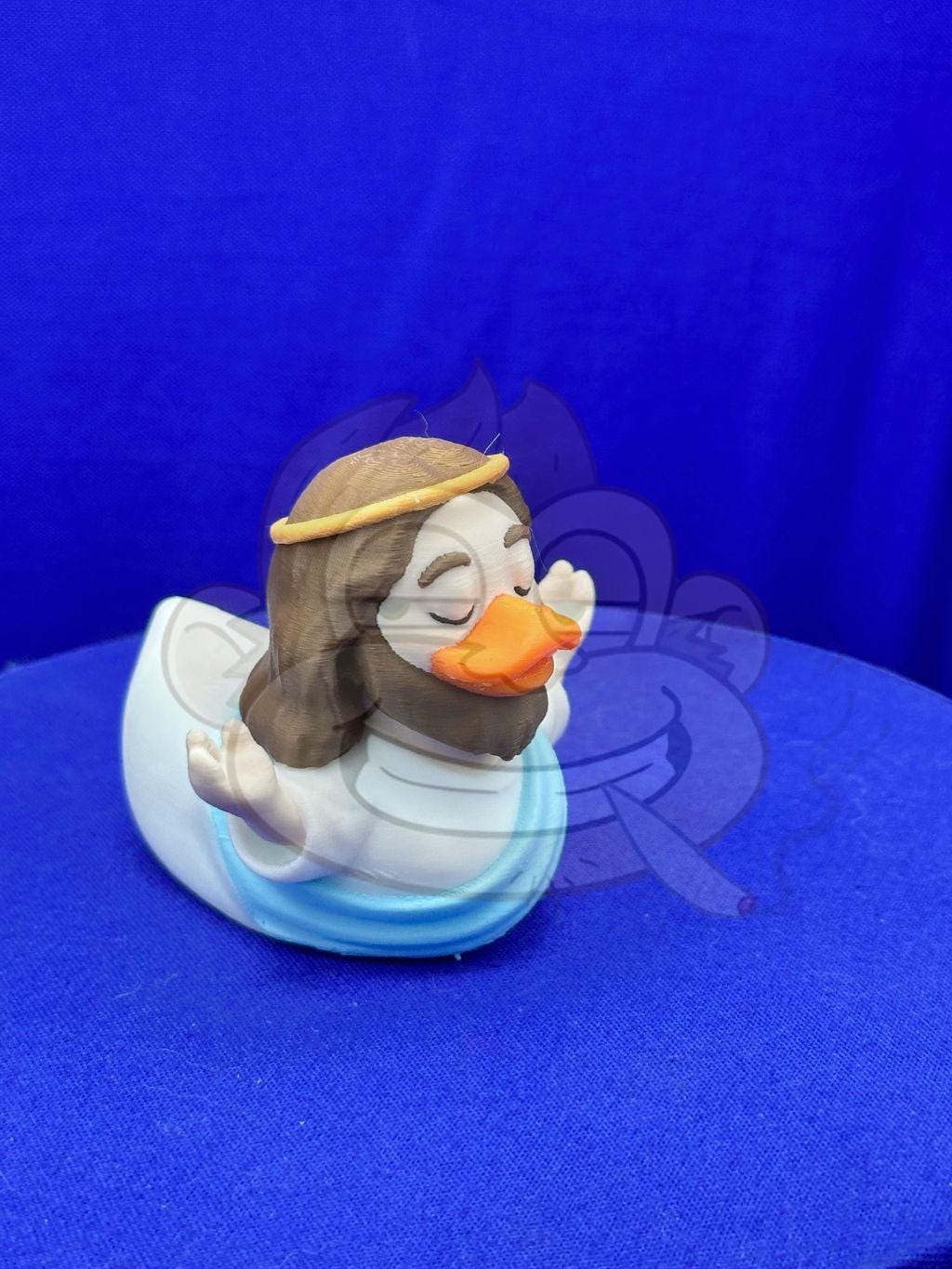 Holy Quack Duck: Jesus Duck Figurine - Jeep Ducking Collector