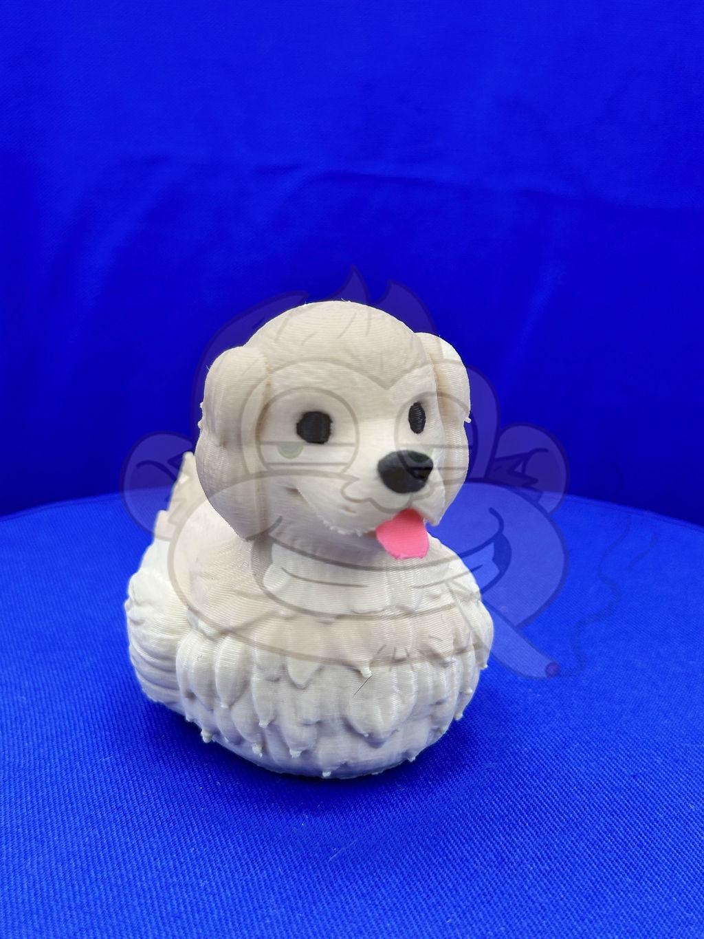 Golden Retriever Duck - Jeep Ducking Collection - Durable Design - Ideal for Collectors and Enthusiasts