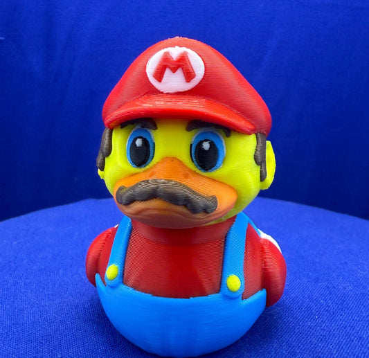 Mario Duck Jeep Ducking Gift: 3D Printed PLA Collectible