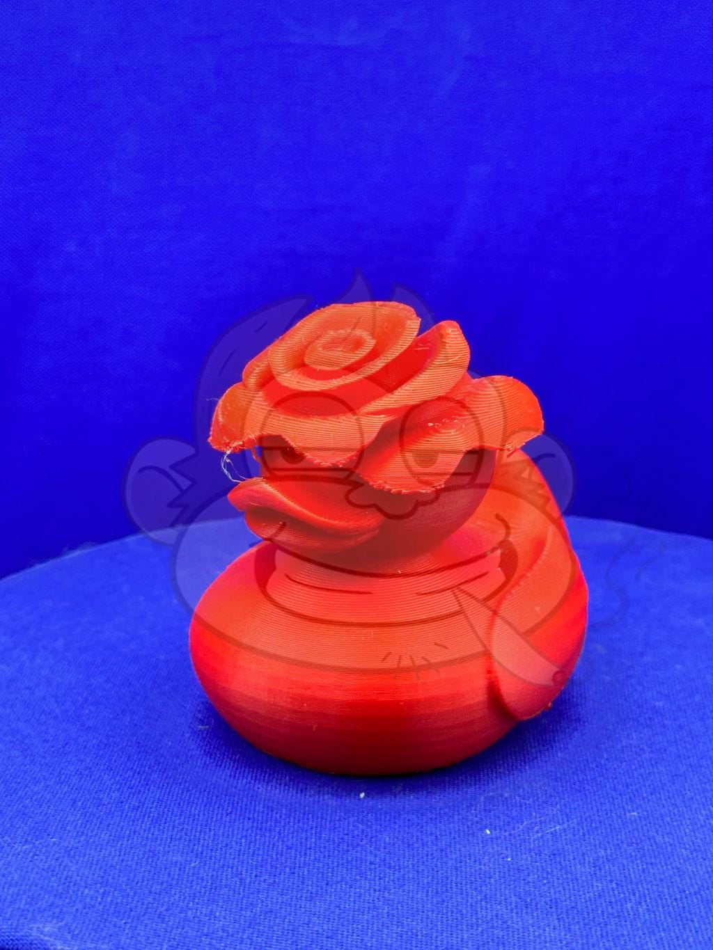 Red Rose Duck: 3D Printed Jeep Ducking Collectible