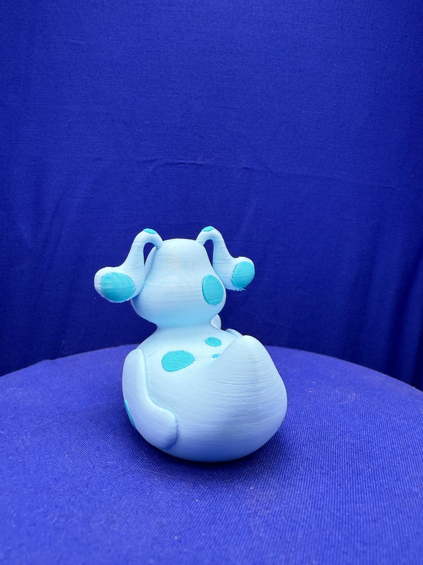 Blue Duck Jeep Ducking: 3D Printed PLA Figurine