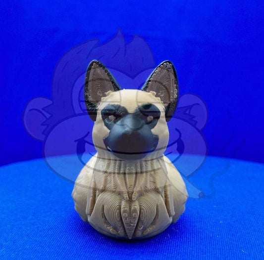Belgian Malinois Duck: 3D PrintedJeep Ducking - decoration - Cruise Ducking