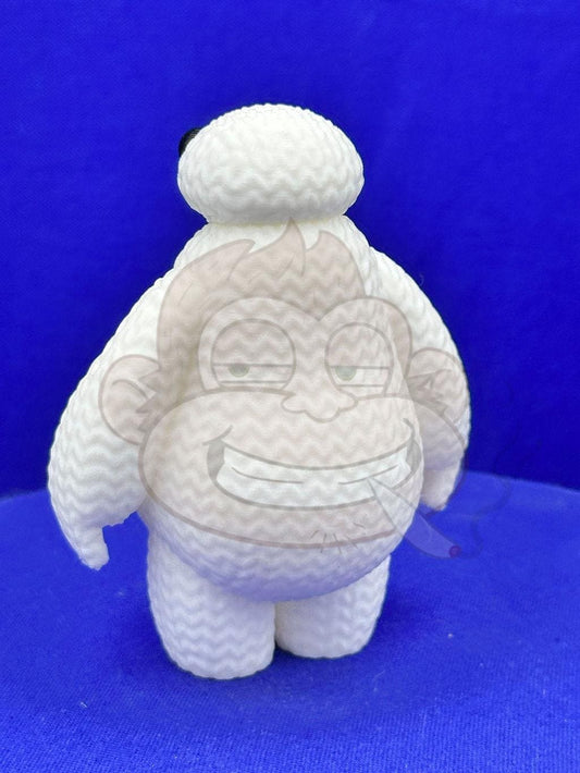 Knitted Baymax- House Decor - desk decor -  photo prop