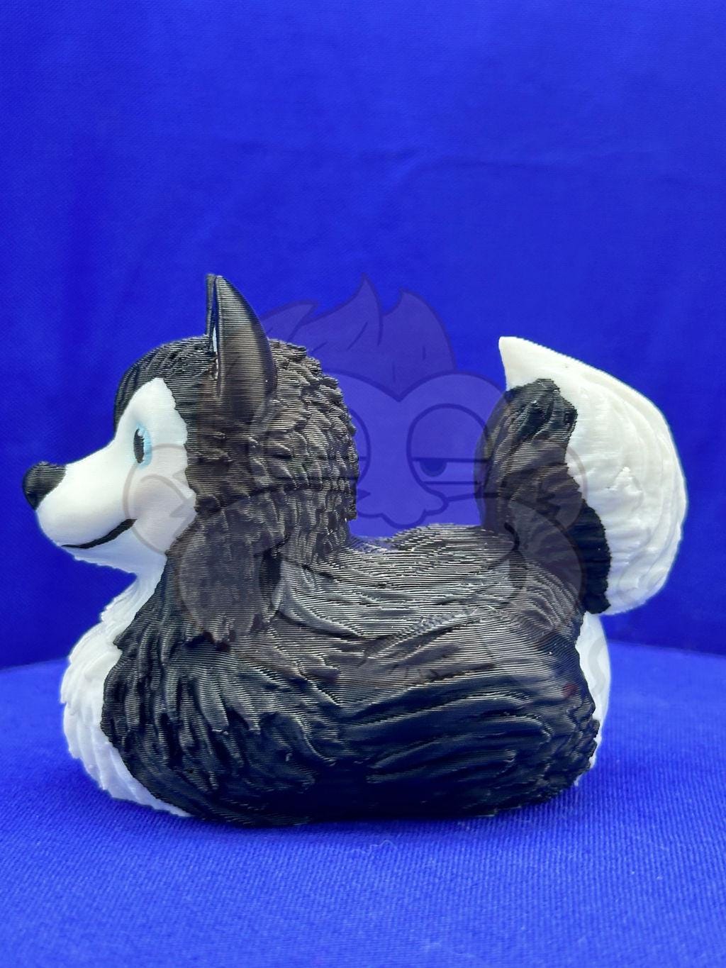Husky Duck: Jeep Ducking PLA Figurine