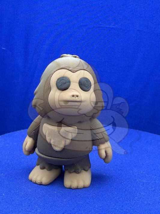 Big Foot flexi - Flexi  - 3D Printed - Flexie - KeyChain Option