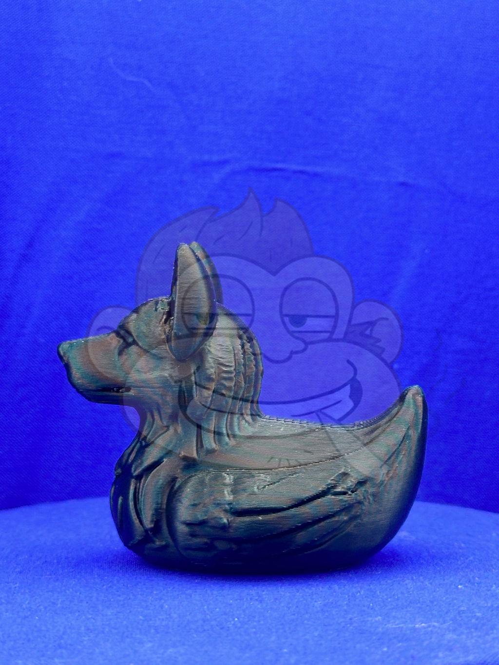German Shepherd Jeep Duck: 3D Printed Car Decor