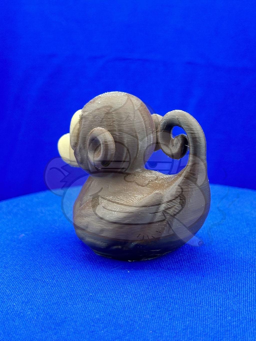 Monkey duck  - Jeep Ducking Character for Collectors - PVC Free, Unisex, Fun and Nostalgic Design