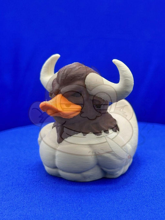 Minotaur Duck: 3D Printed Whimsical Duck