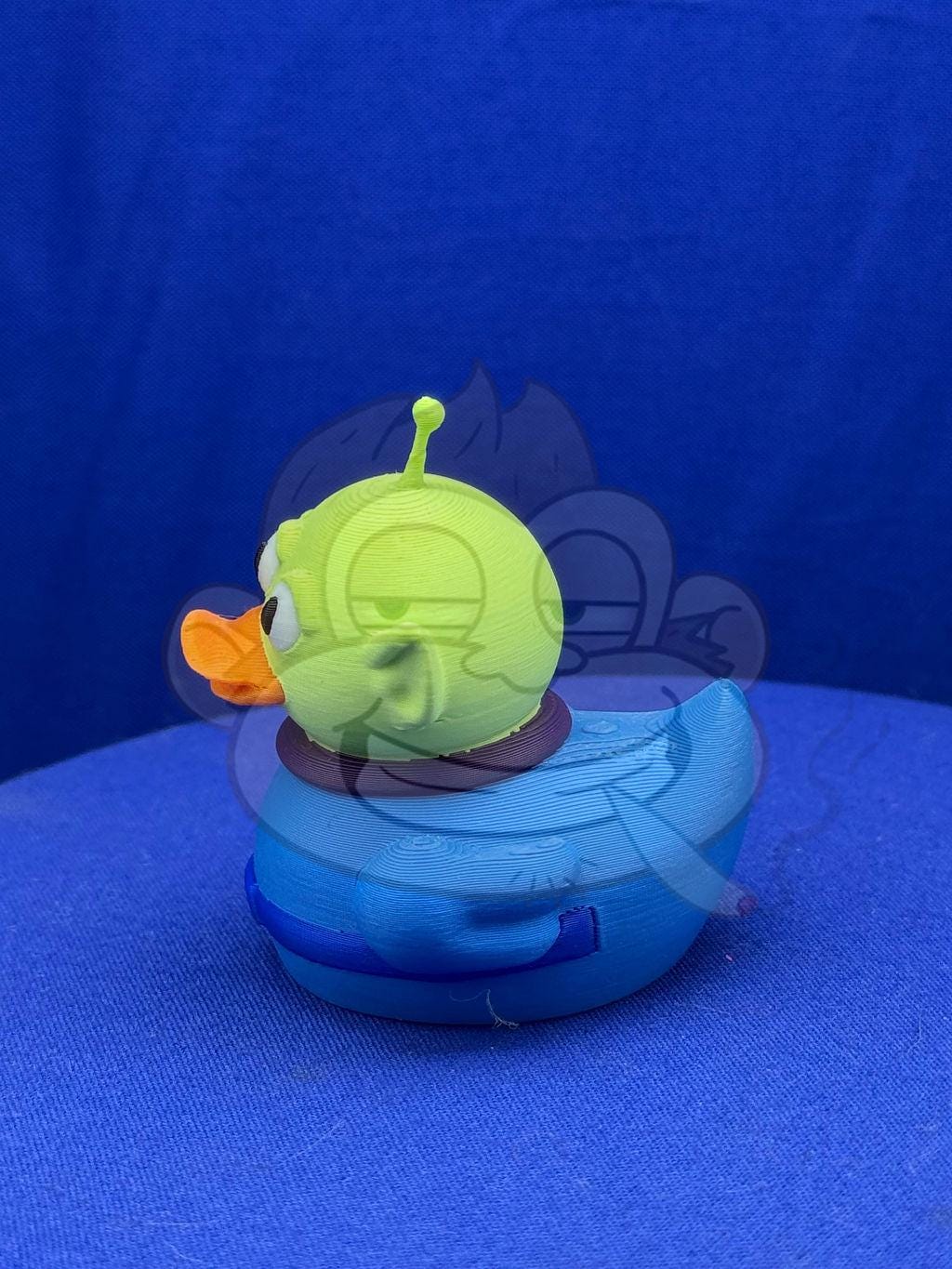 Little Green Alien Duck - Jeep Ducking Character for Collectors