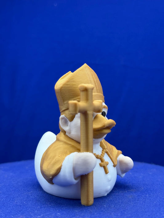 Holy Pope Duck: Religious Novelty Gift, Jeep Ducking