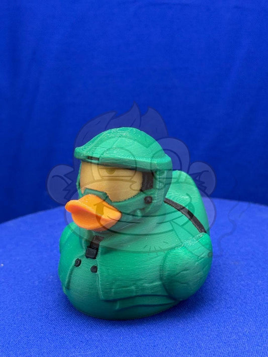 Master Chief Duck: 3D Printed Jeep Ducking Collectible