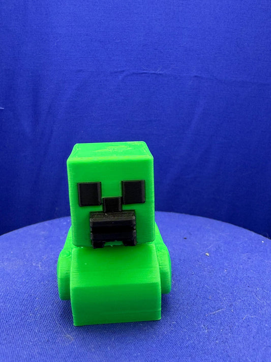 Creeper Duck - Jeep Ducking Character for Collectors - PVC Free, Unisex, Fun and Nostalgic Design - minecraft