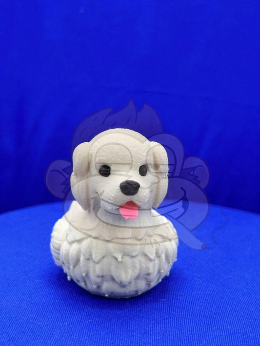 Golden Retriever Duck - Jeep Ducking Collection - Durable Design - Ideal for Collectors and Enthusiasts
