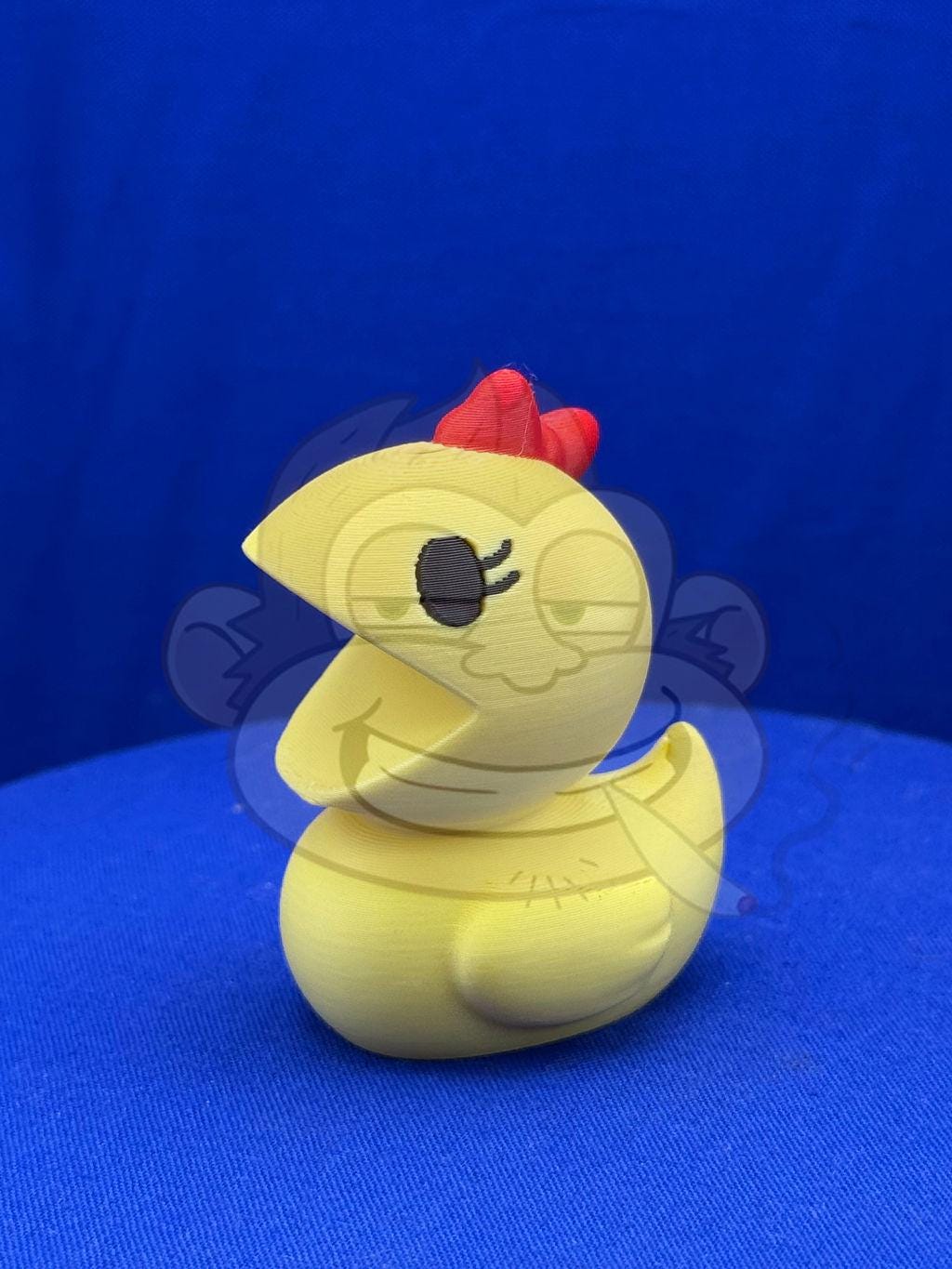 Mrs. Pac-Man Duck: 3D Printed Jeep Ducking Collectible