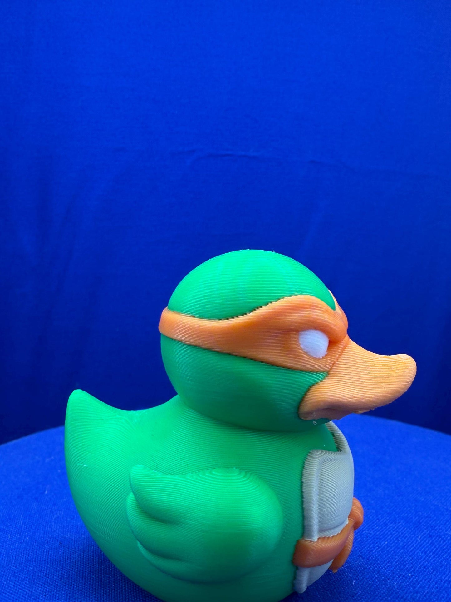 Michelangelo Duck: TMNT Jeep Ducking Collectible - 3D Printed PLA