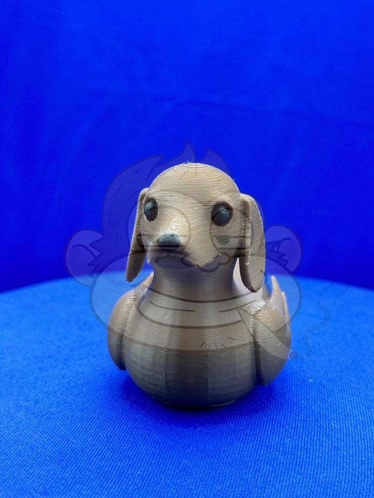 Dachshund Duck: 3D Printed Jeep Ducking Character