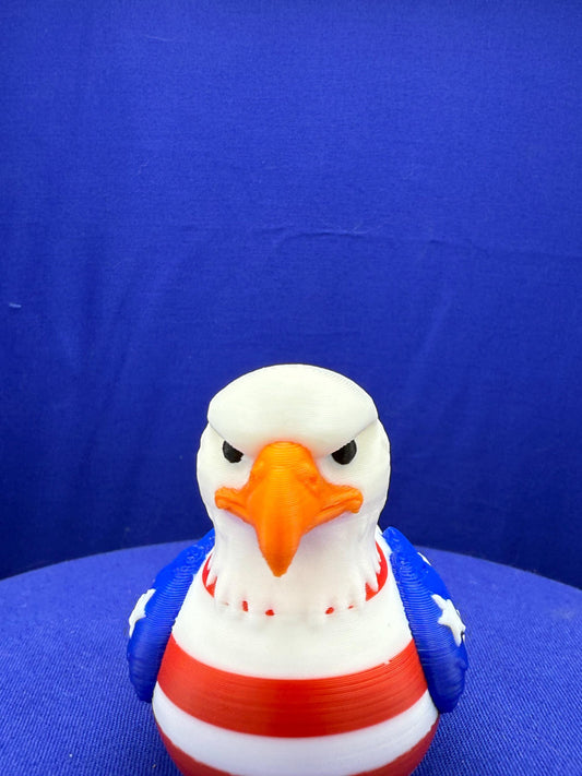 America Duck Jeep Ducking Collectible: 3D Printed PLA Figurine