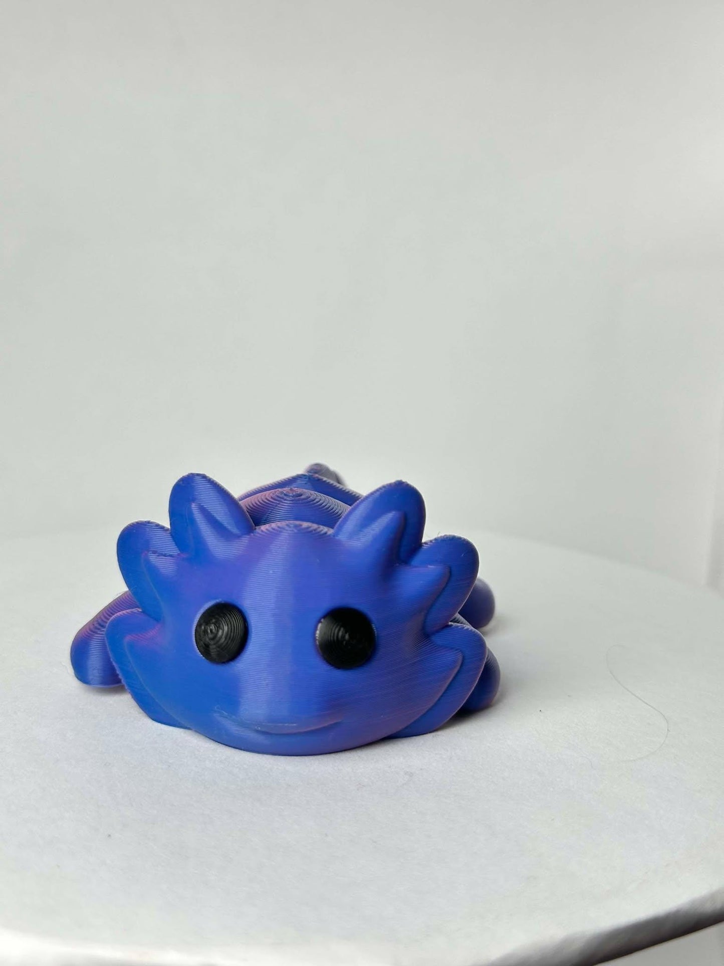Sunset axolotl   - 3D Printed - fidget - COLLECTORS - LIMITED EDITION