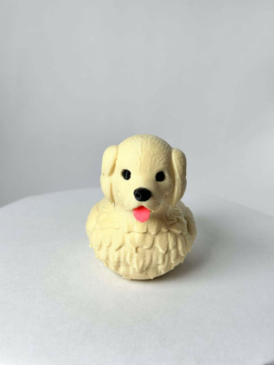 Golden Retriever Duck - Jeep Ducking Collection - Durable Design - Ideal for Collectors and Enthusiasts