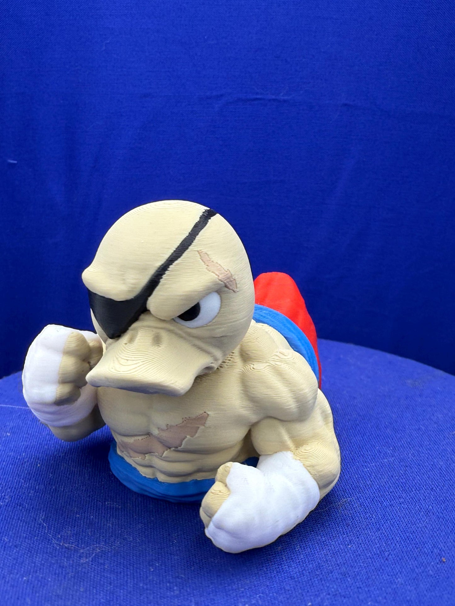 Sagat Duck - Street Fighter Jeep Ducking Collectible