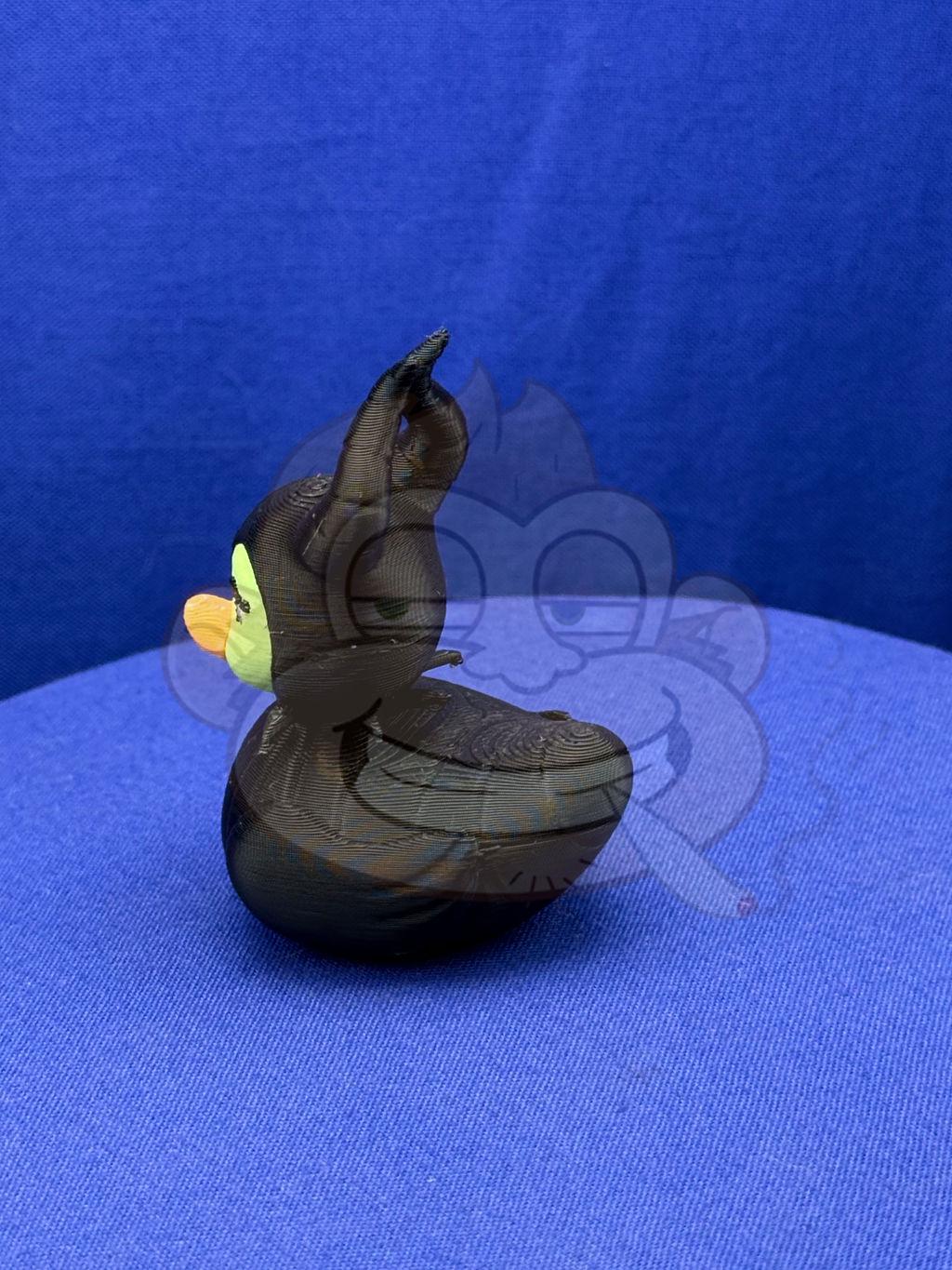 Maleficent Duck: 3D Printed Jeep Ducking Collectible