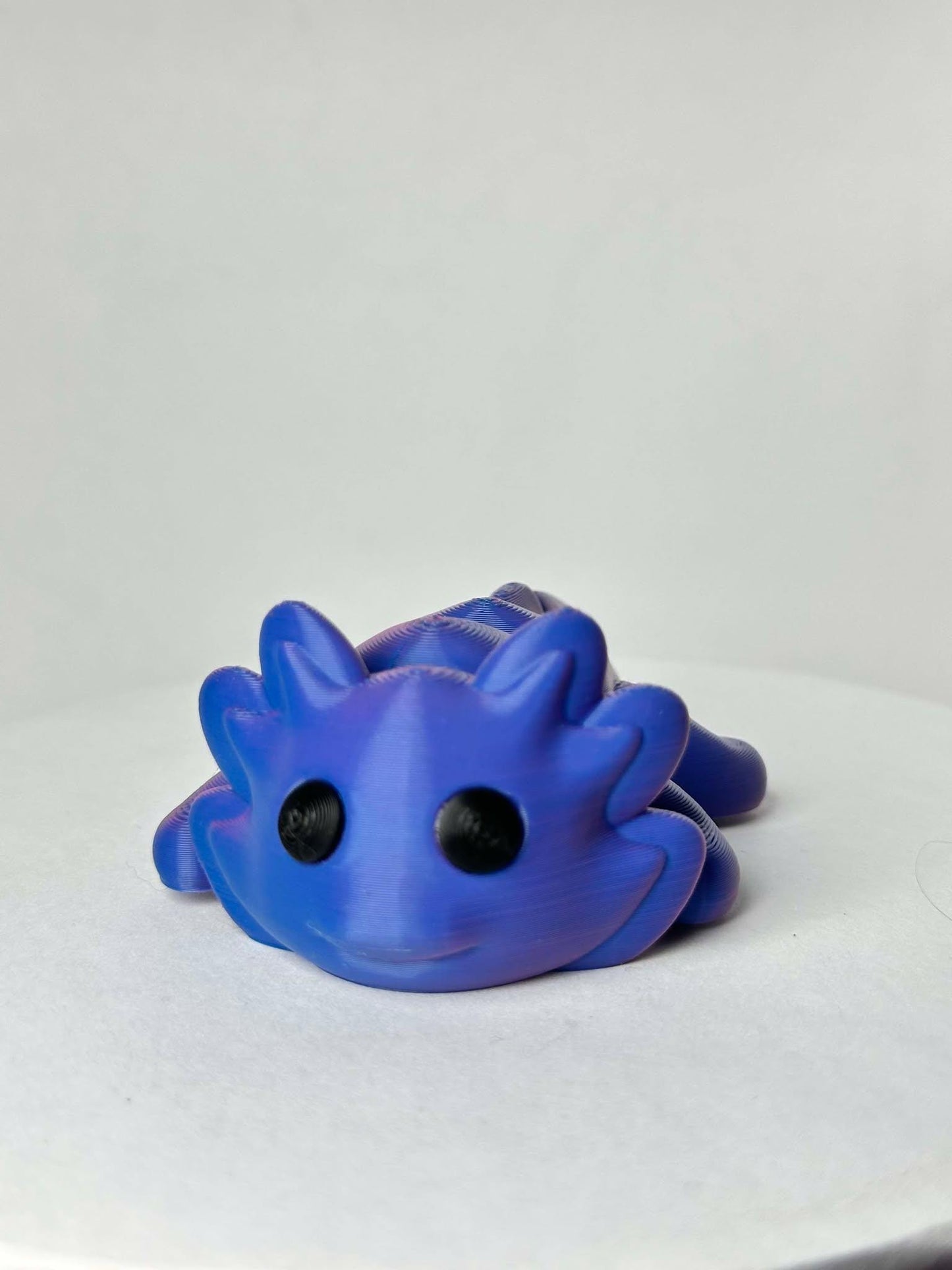 Sunset axolotl   - 3D Printed - fidget - COLLECTORS - LIMITED EDITION