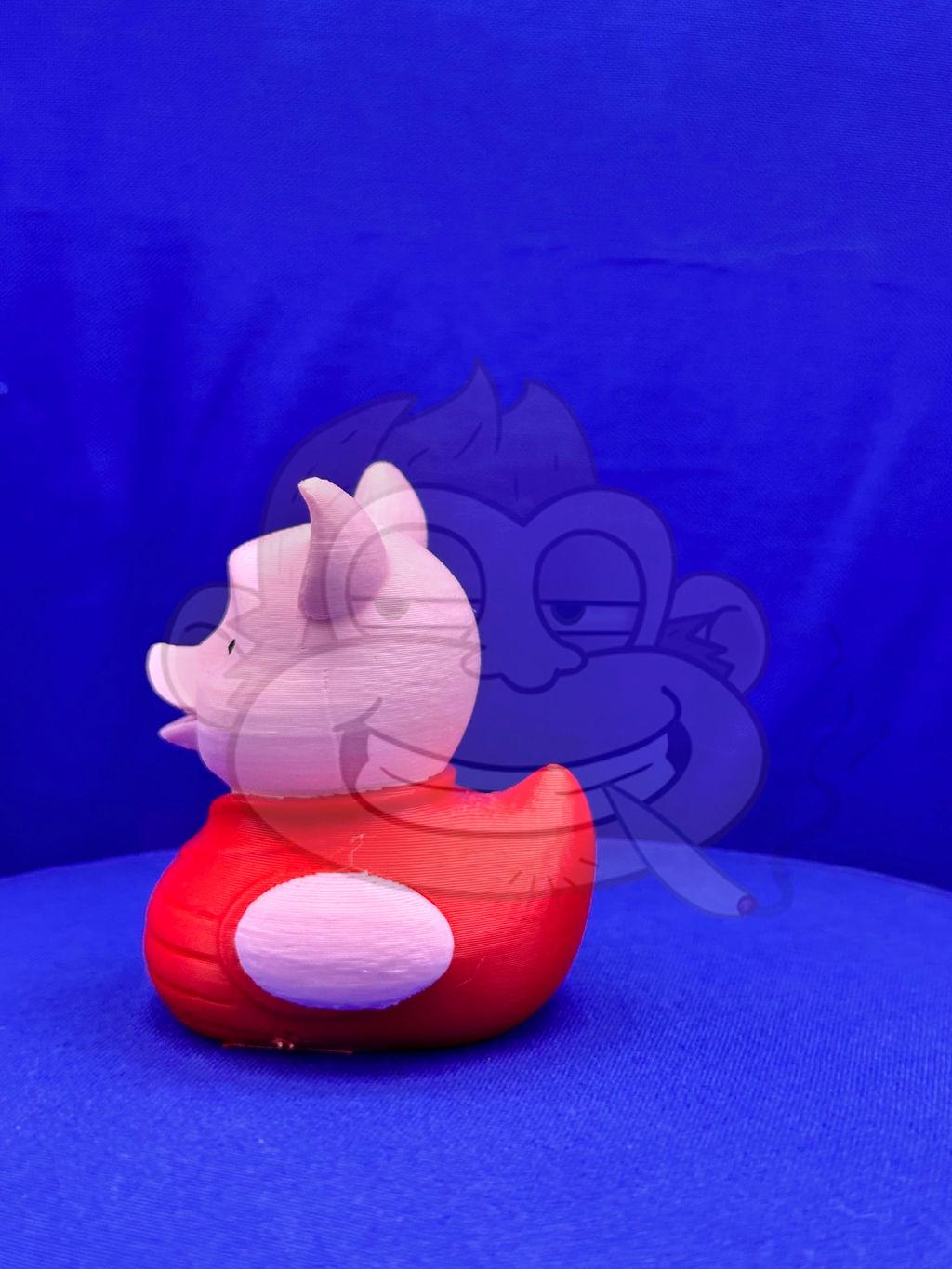 Piglet Duck  - 3D Printed - Jeep ducking - Hundred acres wood - whine the pooh friends