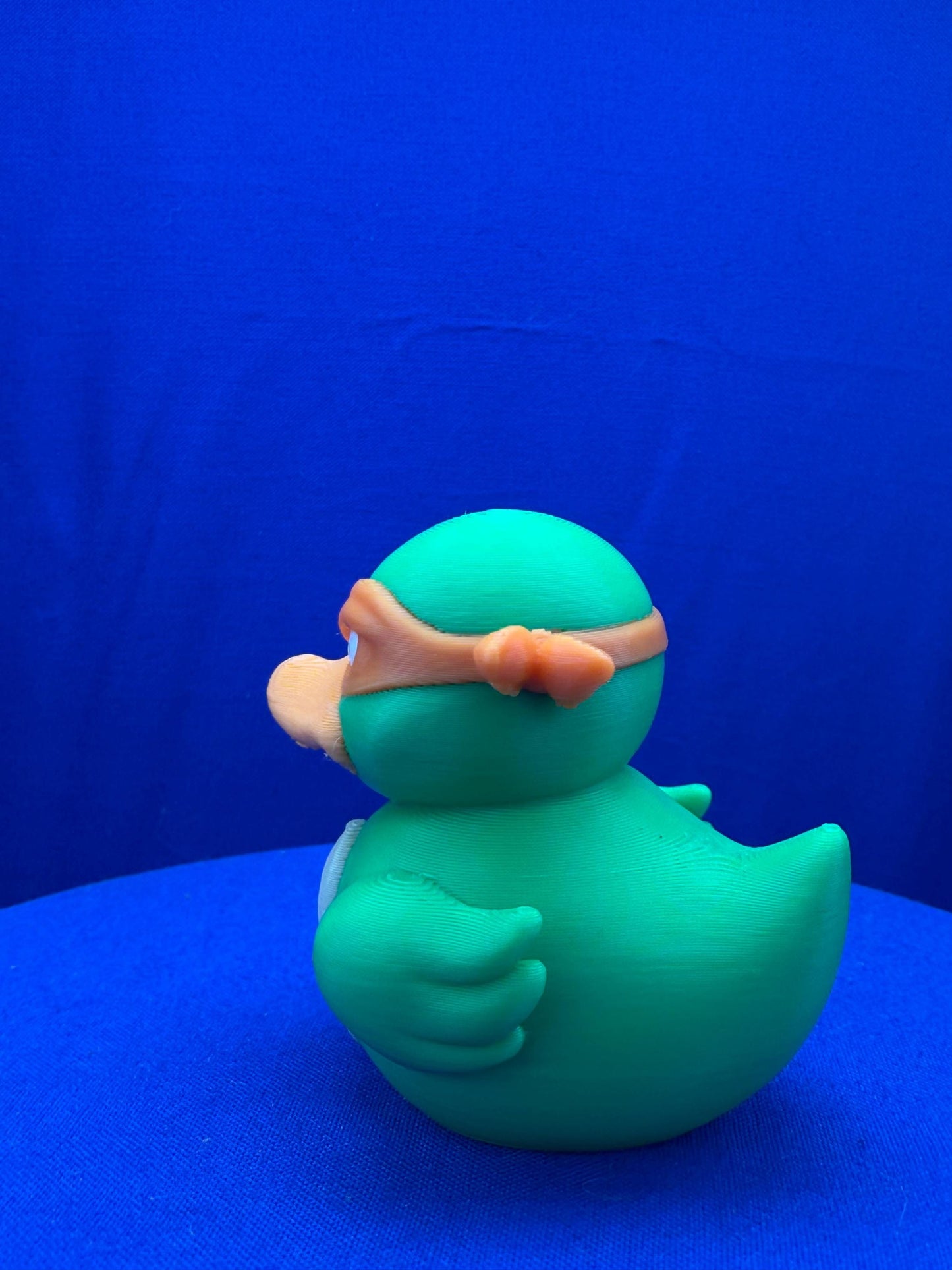 Michelangelo Duck: TMNT Jeep Ducking Collectible - 3D Printed PLA