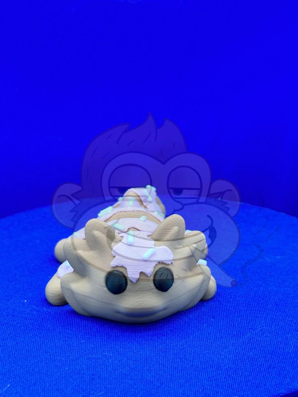 axolotl doughnut  - 3D Printed - flexi - asmr - sensory