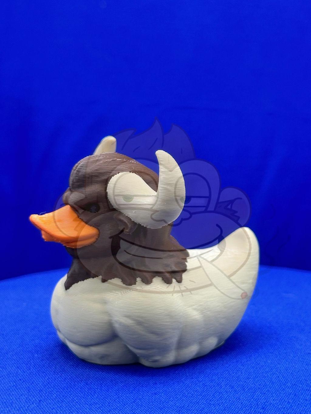 Minotaur Duck: 3D Printed Whimsical Duck