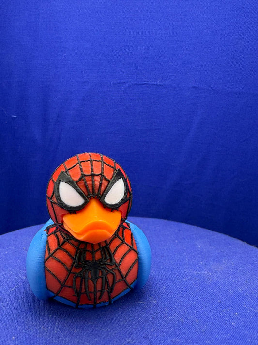 Spiderman Duck - Jeep Ducking Character for Collectors - PVC Free, Unisex, Fun and Nostalgic Design - Marvel