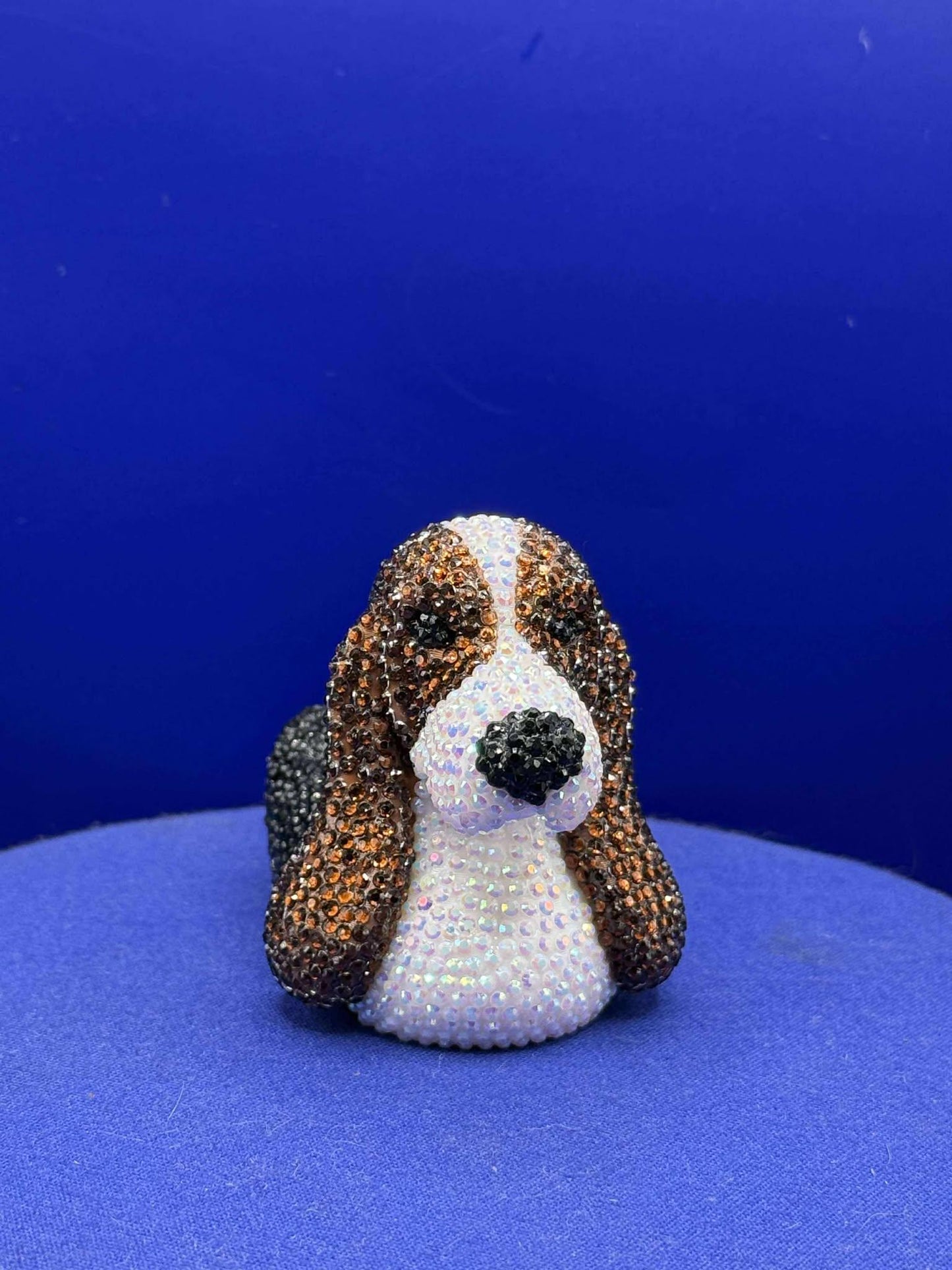 Rhinestone Basset Hound Duck: 3D Printed Jeep Ducking - Cruise Duck - Collection