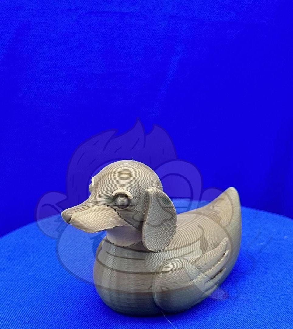 Dachshund Duck: 3D Printed Jeep Ducking Character