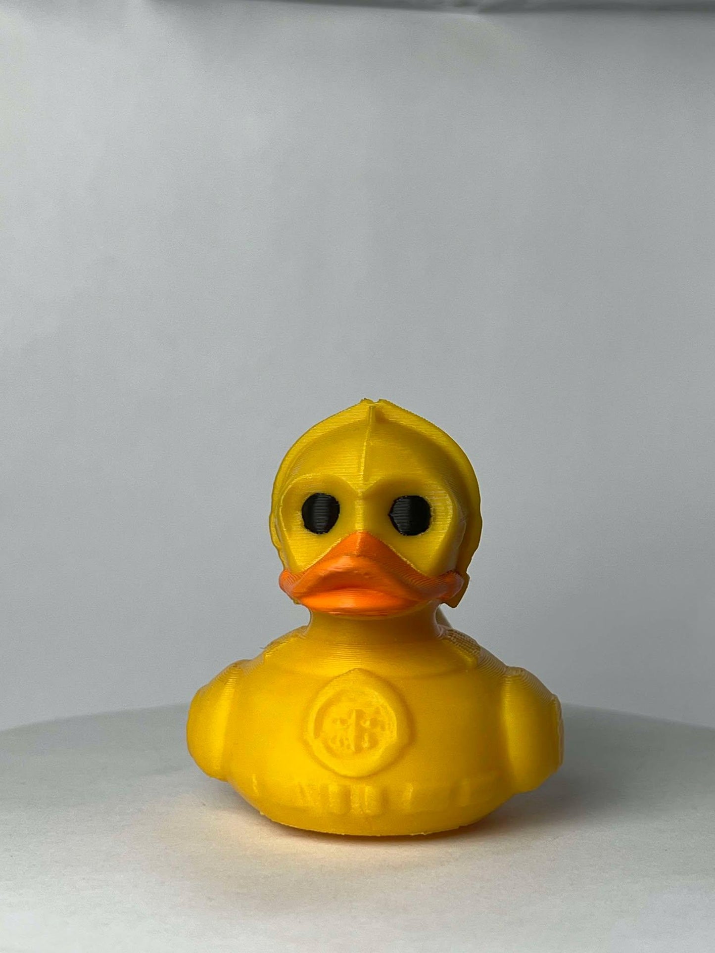 C-3PO DUCK - YELLOW DUCK - duckjeeping - jeep - duck - outer space - space - robot - orange beak