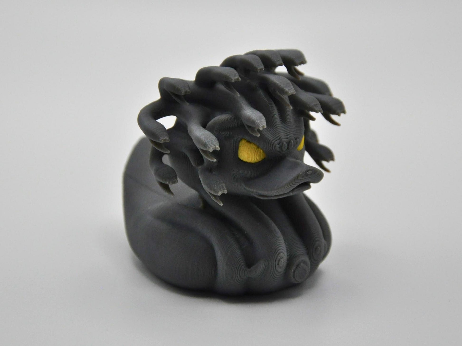 Medusa Duck - Black DUCK - duckjeeping - jeep - duck - goddess