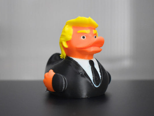 Orange Man Duck - Trump DUCK - duckjeeping - jeep - duck - Orange - fancy guy